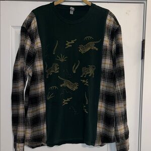 Easy Tiger Upcycled Top